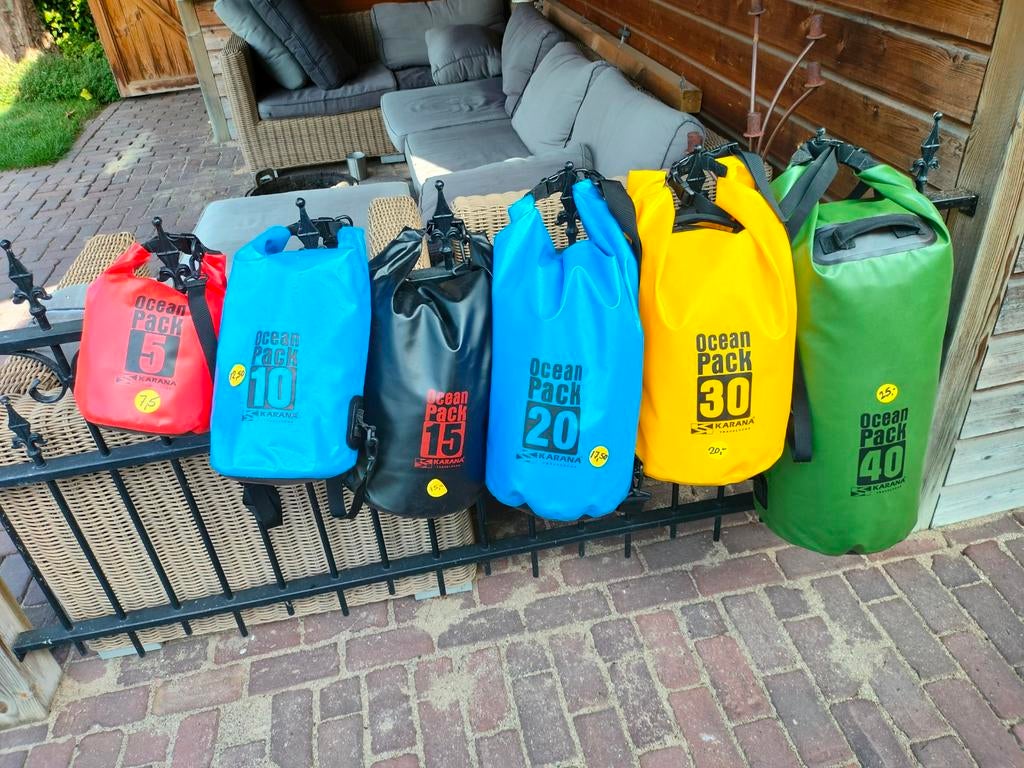 Karana Ocean Pack Dry Bags - Diverse Maten, Ophalen of Verzenden, Nieuw