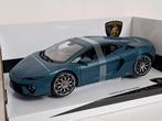 Lamborghini Temerario 1/18 Blauw Bburago NIEUW, Ophalen of Verzenden, Nieuw, Auto, Bburago