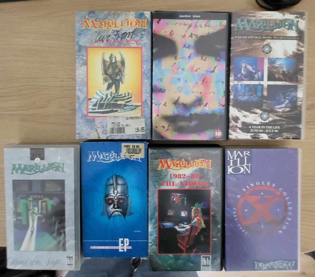 Muziekvideo - MARILLION, Alle leeftijden, Ophalen of Verzenden, Gebruikt, Muziek en Concerten