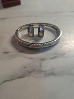 Ti sento armband en oorbellen, Ophalen of Verzenden, 17 tot 18, Dame, Zilver