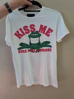 SHIRT MET EEN AFBEELDING VAN EEN KIKKER.M.NIEUW.JACK&JONES, Maat 48/50 (M), Wit, Nieuw, Ophalen of Verzenden