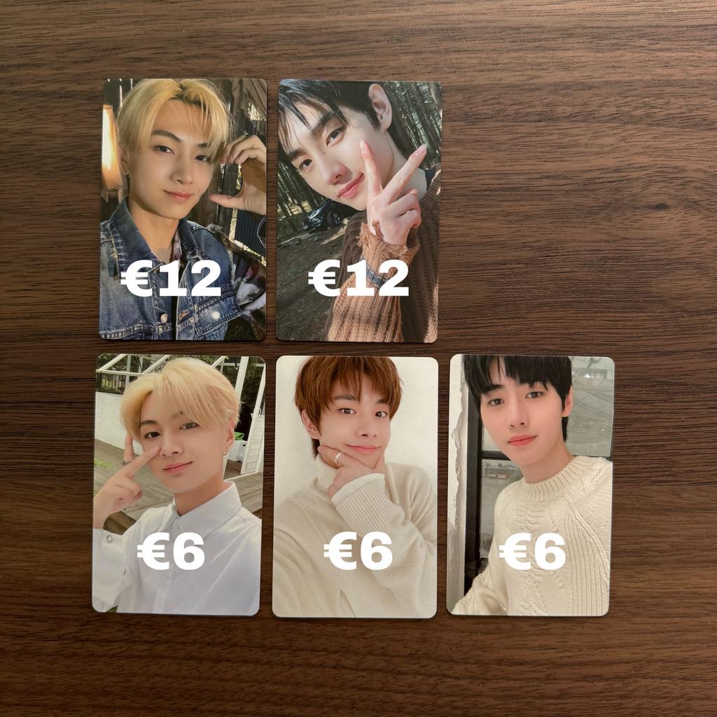 ENHYPEN 02z photocards, Verzamelen, Muziek, Artiesten en Beroemdheden, Ophalen of Verzenden, Zo goed als nieuw, Foto of Kaart