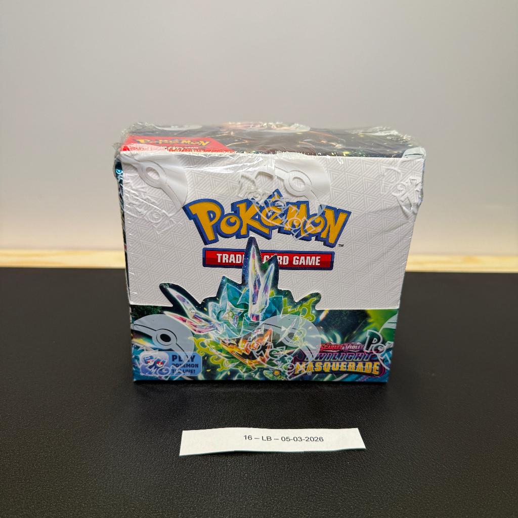 Pokémon Twilight Masquerade Booster Box, Ophalen of Verzenden, Nieuw, Boosterbox