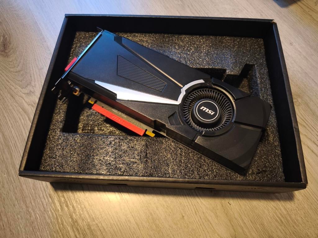 MSI GeForce GTX 1070 Ti Aero Gaming Videokaart, PCI-Express 3, HDMI, Ophalen of Verzenden, Nvidia
