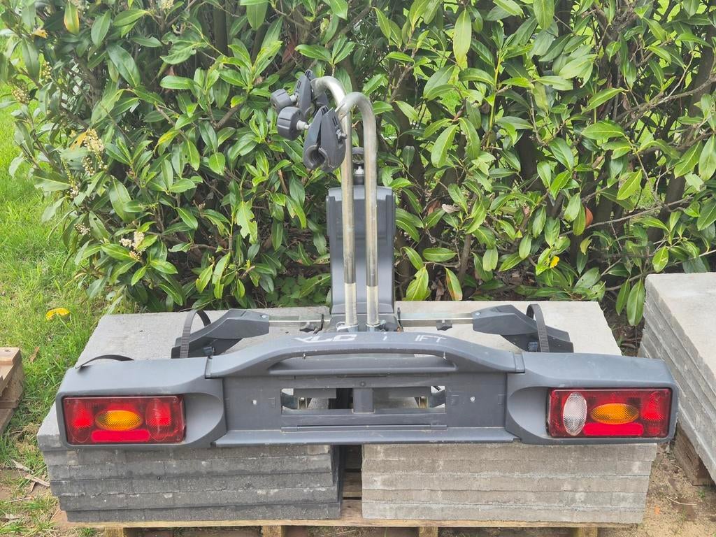 Gebruikte Twinny Load XLC Bike Lift fietsendrager, Auto diversen, Fietsendragers, Ophalen, Gebruikt, 2 fietsen, Trekhaakdrager