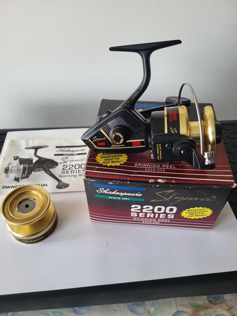 Shakespeare Sigma 2200-050 spinning reel., Watersport en Boten, Hengelsport | Algemeen, Ophalen of Verzenden, Nieuw, Molen