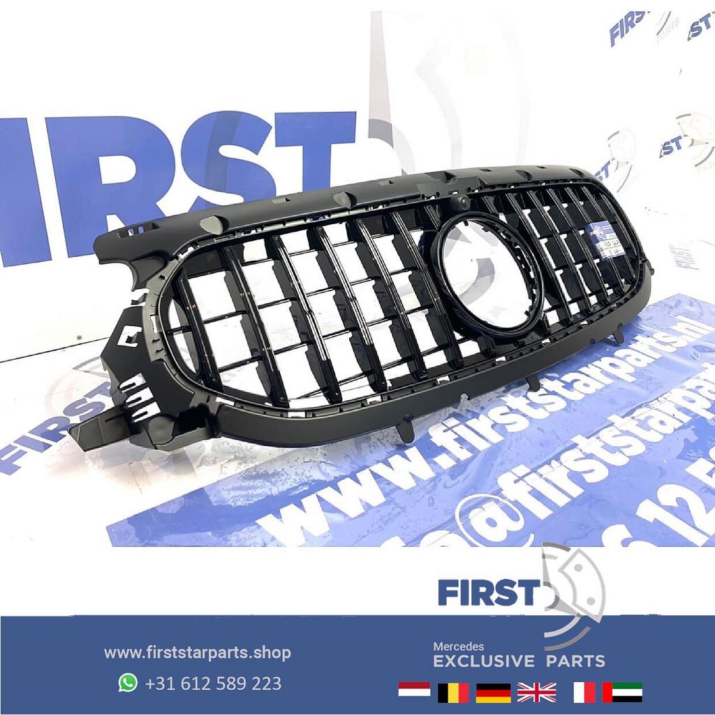 H247 GLA AMG GT LINE GRIL PANAMERICANA 2019-2022 CHROOM/ZWAR, Gebruikt, -, Ophalen of Verzenden, -