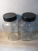 Tonnema's specialites glazen pot snoeppot bakeliet deksel, Antiek en Kunst, Ophalen of Verzenden