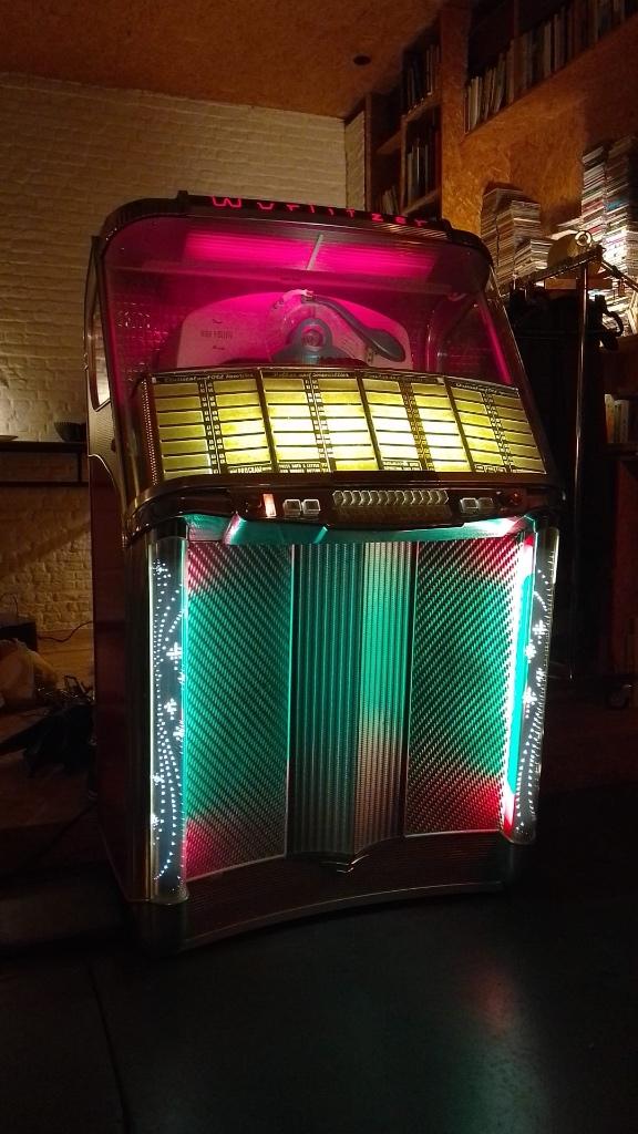 Wurlitzer 1900 “The Centennial” Jukebox 1956, Verzamelen, Automaten | Jukeboxen, Gebruikt, 1950 tot 1960, Wurlitzer, Ophalen