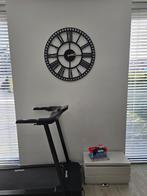 Grote metalen klok zwart, Ophalen, Wandklok