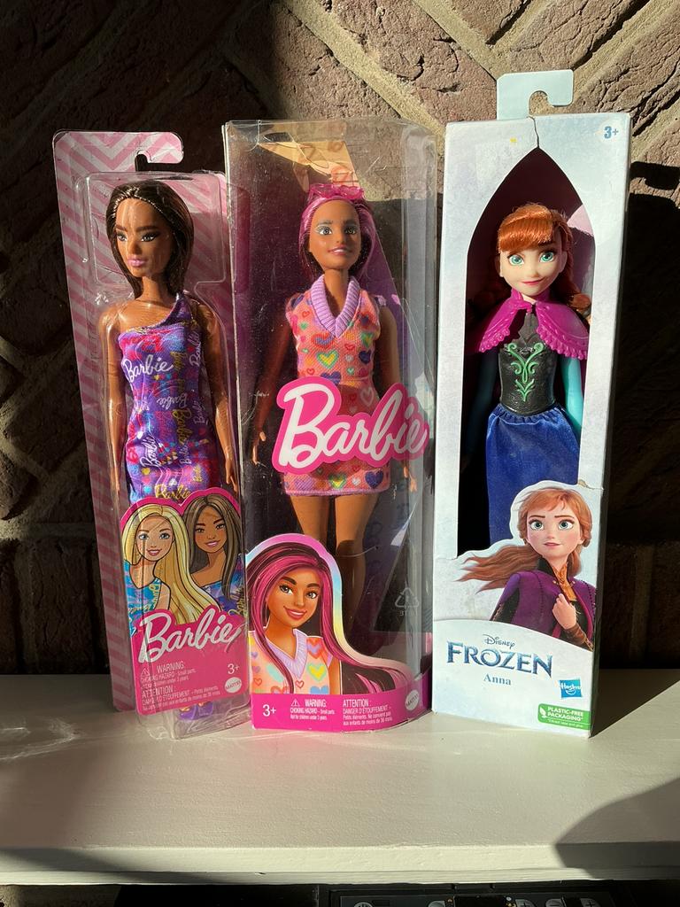 Barbie en Frozen pop, Verzamelen, Ophalen of Verzenden, Zo goed als nieuw, Pop