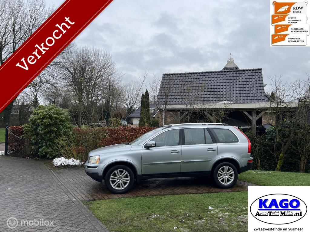 Prachtige Volvo XC90 2.4 D5 Summum bj 2008 nwe d-riem+apk, Gebruikt, Navigatiesysteem, 241 €/maand, 7 stoelen