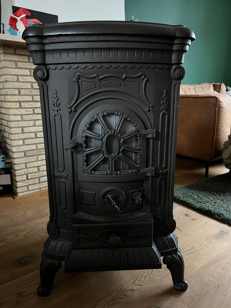 Dauphin gaskachel, Huis en Inrichting, Kachels, Ophalen, Gebruikt, Gas, Vrijstaand