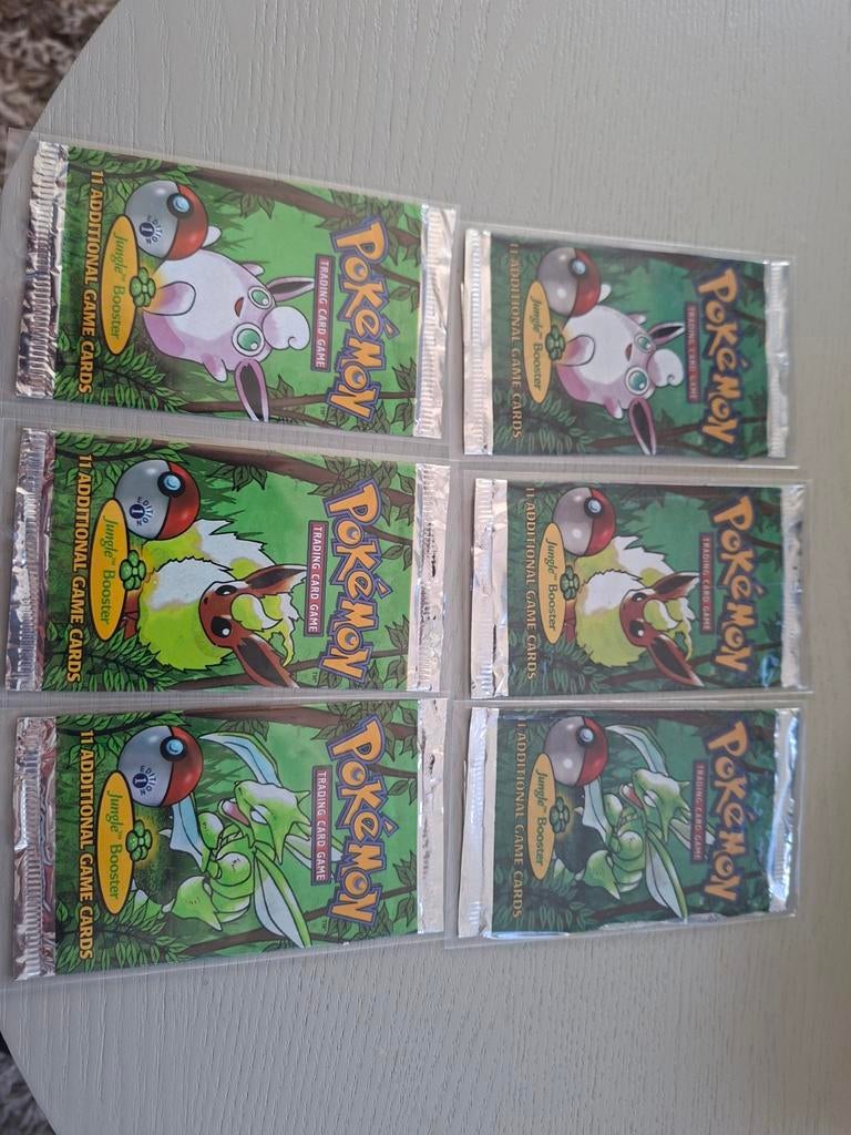 Lege Pokémon Jungle Booster Packs, Ophalen of Verzenden, Gebruikt, Booster