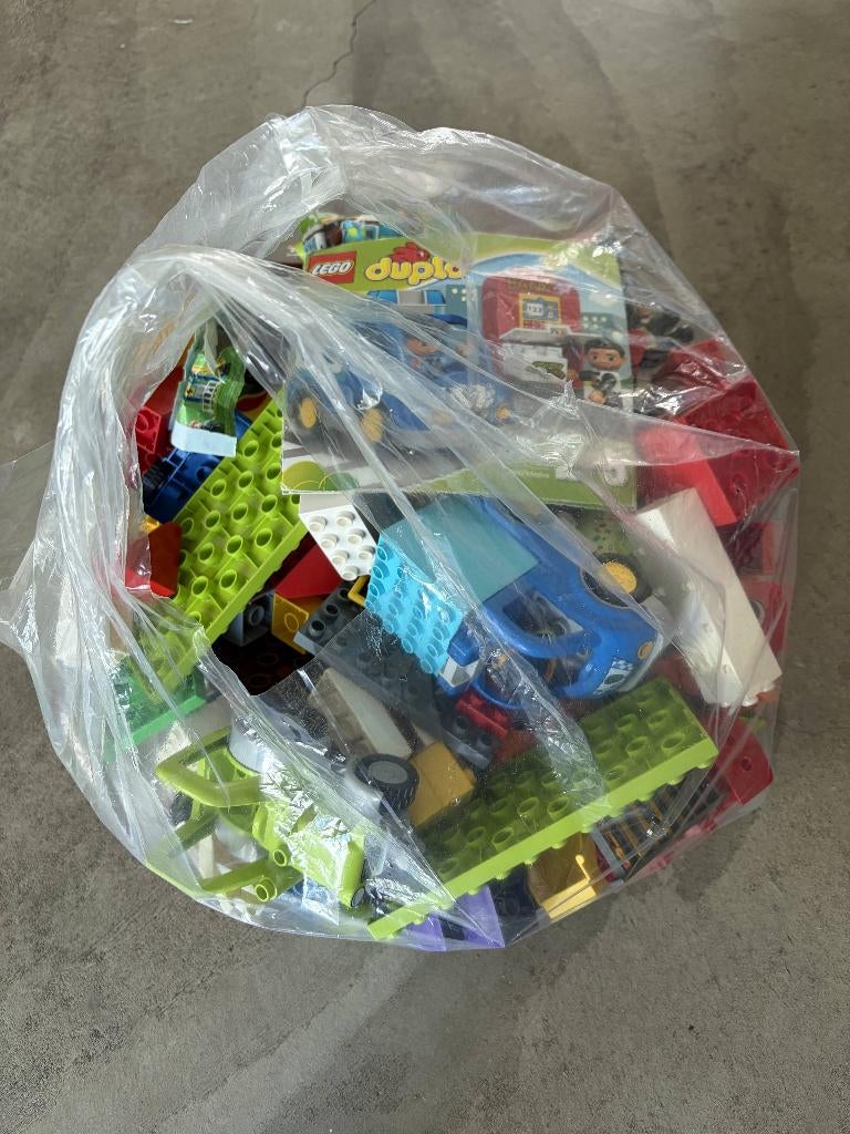 Duplo (grote zak vol), Kinderen en Baby's, Speelgoed | Duplo en Lego, Ophalen, Gebruikt, Duplo, Losse stenen
