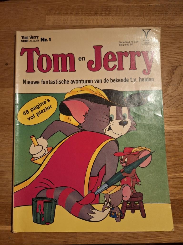 Tom en Jerry strip-album nr. 1 uit 1975, Boeken, Stripboeken, Ophalen of Verzenden