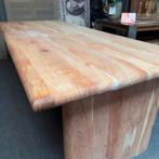 Eettafel bruuts 240cm, Ophalen, Rechthoekig, Hout