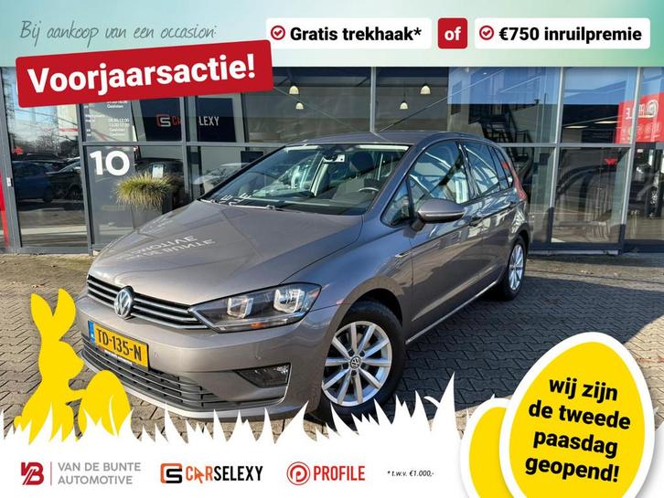 Volkswagen Golf Sportsvan 1.4 TSI Highline *Trekhaak & Navig, Auto's, Volkswagen, Bedrijf, Te koop, Golf Sportsvan, ABS, Achteruitrijcamera