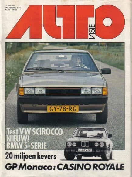 Autovisie 12 1981 : VW Scirocco GT - Kever - Fiat Argenta, Ophalen of Verzenden, Gelezen, Algemeen