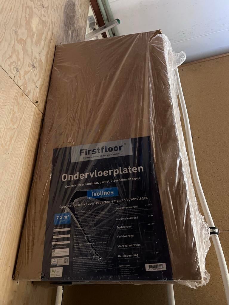 Ondervloer platen (2 pakken, 14,4 m²), Ophalen, Overige materialen, 30 cm of meer, 50 tot 150 cm