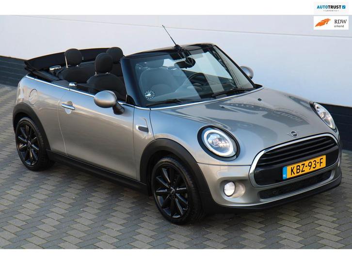 Mini Cabrio 1.5 Cooper Chili LED Navi Cruise Union Jack !, Auto's, Mini, Bedrijf, Te koop, Cabrio, ABS, Airbags, Airconditioning