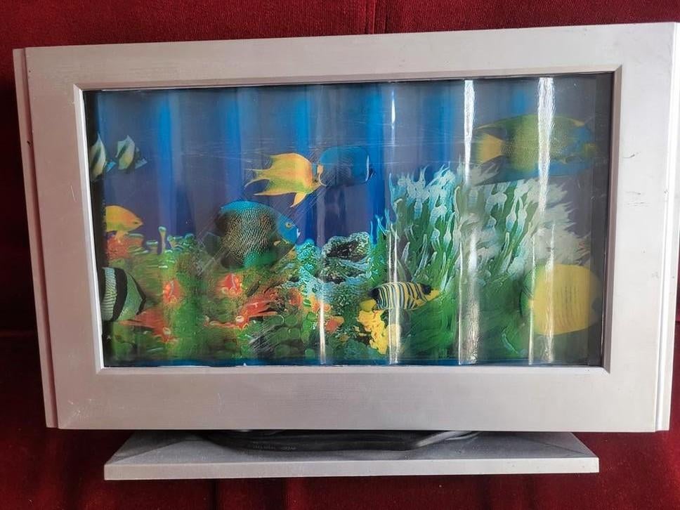 3 x verlicht bewegend imitatie aquarium, Ophalen of Verzenden