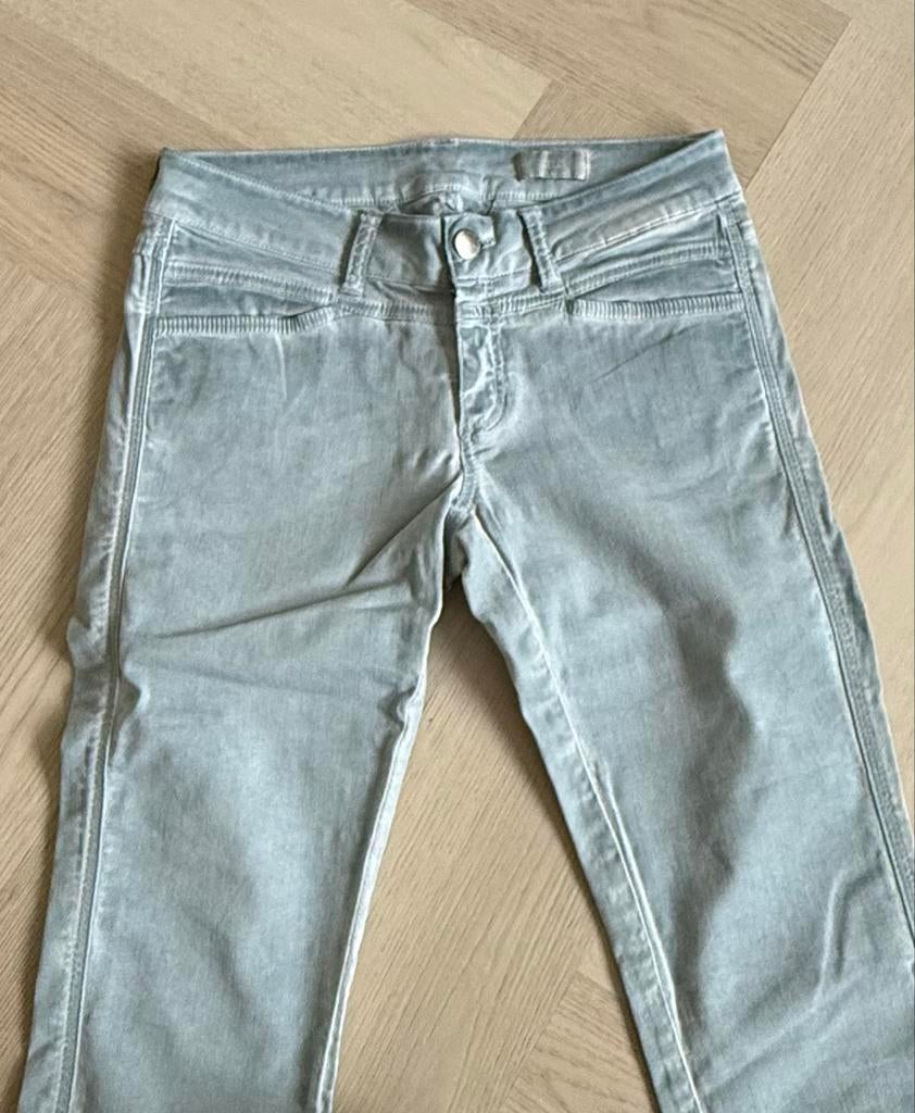 Closed Skinny Jeans Maat 27 - Lichtgrijsblauw, Verzenden, Zo goed als nieuw, Maat 36 (S), Grijs