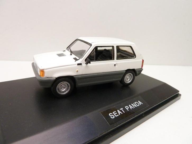 Fiat Panda  '' Altaya 1/43 '', Hobby en Vrije tijd, Modelauto's | 1:43, Zo goed als nieuw, Auto, Overige merken, Ophalen of Verzenden