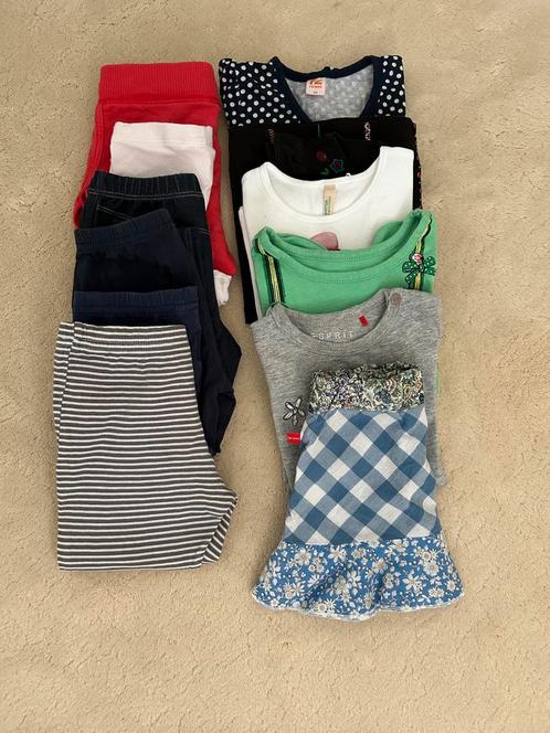 Meisjeskleding zomer shirtjes/jurkje/rokje/short maat: 86, Kinderen en Baby's, Kinderkleding | Kinder-kledingpakketten, Gebruikt