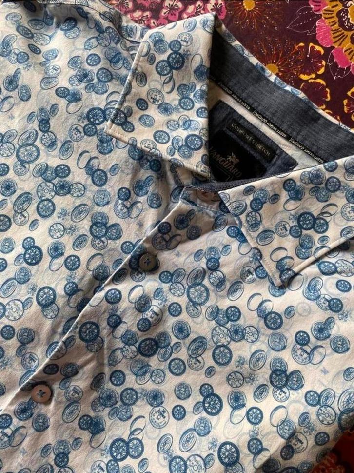 Pme Legend Vanguard blouse overhemd prints Maat XXL, Kleding | Heren, Grote Maten, Zo goed als nieuw, Overhemd, Overige kleuren