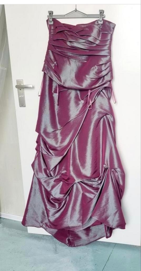 Pragtige Avondjurk / trouwjurk L, Kleding | Dames, Gelegenheidskleding, Zo goed als nieuw, Galajurk, Groen, Ophalen of Verzenden