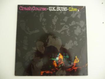 lp U.K.SUBS - CRASH COURSE - LIVE - RCA RECORDS, 1980 beschikbaar voor biedingen