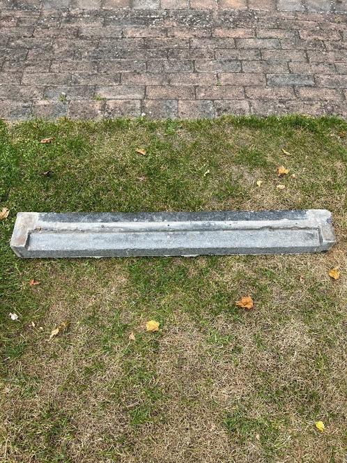 Natuursteen antieke dorpel buitendeur B97xH8xD11,5 antraciet, Doe-het-zelf en Verbouw, Kozijnen en Schuifpuien, Gebruikt, Overige typen