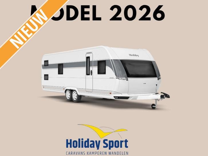 Hobby Prestige 720 KWFU Modeljaar 2026, Caravans en Kamperen, Caravans, Bedrijf, tot en met 6, 1500 - 2000 kg, Rondzit, Hobby