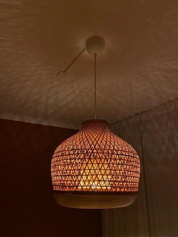 Rotan lamp Ikea beschikbaar voor biedingen