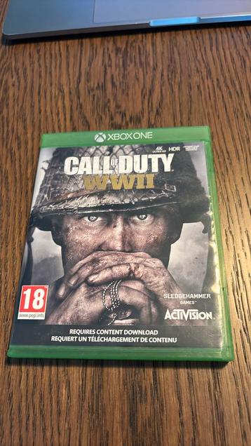 Call of Duty : World War 2 Xbox One beschikbaar voor biedingen