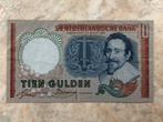 10 gulden 1953, Hugo de Groot., Postzegels en Munten, Verzenden, 10 gulden, Los biljet
