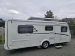 Eriba Feeling 442 met mover en lengtebedden, Caravans en Kamperen, Overige typen, Bedrijf, Treinzit, Tot en met 3