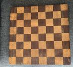 schaak/ dambord (van hout), Hobby en Vrije tijd, Gezelschapsspellen | Bordspellen, Een of twee spelers, Ophalen of Verzenden, Zo goed als nieuw