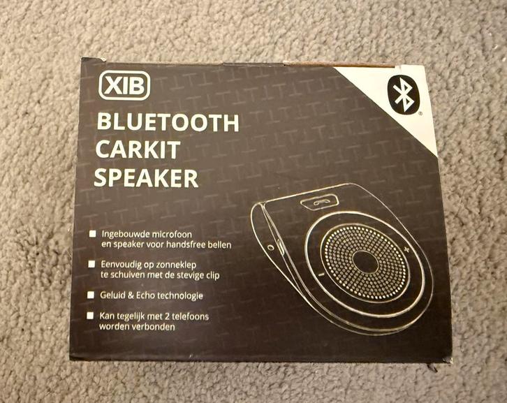 XIB Bluetooth Carkit Speaker - Handsfree Bellen!, Auto diversen, Carkits, Nieuw, Ophalen of Verzenden