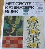 Het grote kruissteek boek door E. Hansen met 26 telpatronen, Boeken, Borduren en Naaien, Ophalen of Verzenden, Zo goed als nieuw