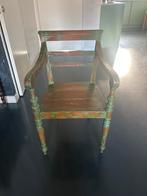 Mooie houten stoel, Huis en Inrichting, Stoelen, Ophalen, Bruin, Eén