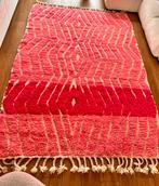 Groot handgeknoopt Beni Ourain - Berber kleed roze, Ophalen of Verzenden, Zo goed als nieuw