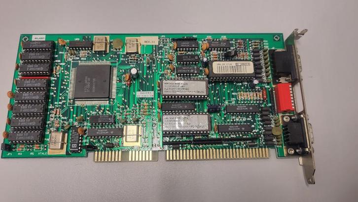EGA/VGA ISA 16 bit 1MB videokaart, Computers en Software, Vintage Computers, Ophalen of Verzenden