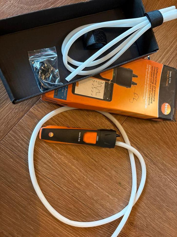 Testo 510i Drukverschilmeter, Zakelijke goederen, Machines en Bouw | Industrie en Techniek, Ophalen of Verzenden