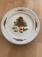 Kerst zes grote Dinerborden Vitromaster, Antiek en Kunst, Antiek | Servies los, Ophalen