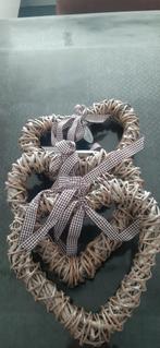 Decoratie harten 3 stuks hoog 25 cm, Huis en Inrichting, Ophalen of Verzenden