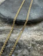 14k Gouden Vossenstaart Ketting, Ophalen of Verzenden, Zo goed als nieuw, Goud