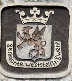 Aardewerk bord Hannie Mein, Gemeente Weststellingwerf, Antiek en Kunst, Ophalen of Verzenden