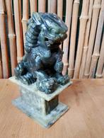 Groene zware Jadiet foodog, tempelleeuw, Shi ect, Antiek en Kunst, Ophalen of Verzenden
